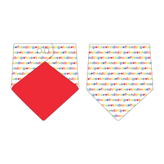 Friendship Love & Kindness - The Bandana
