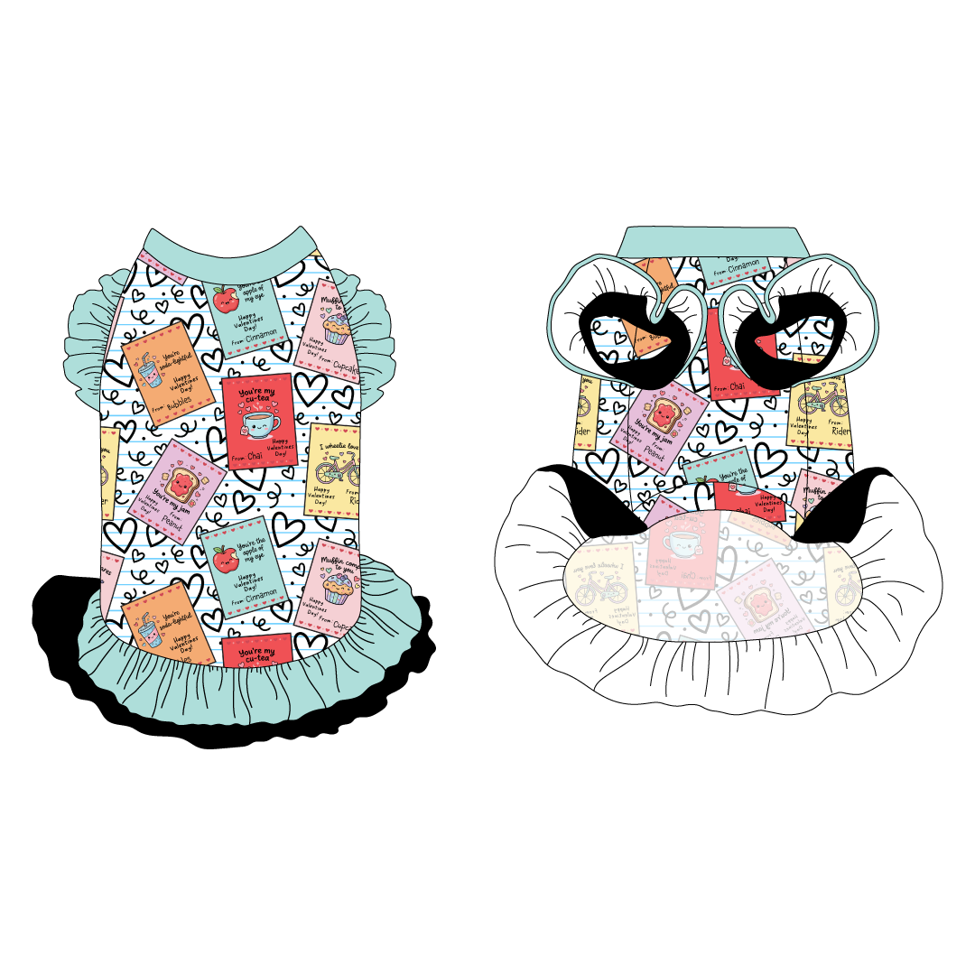 Be Mine - La Petite Shimmy Dress With Double Skirt