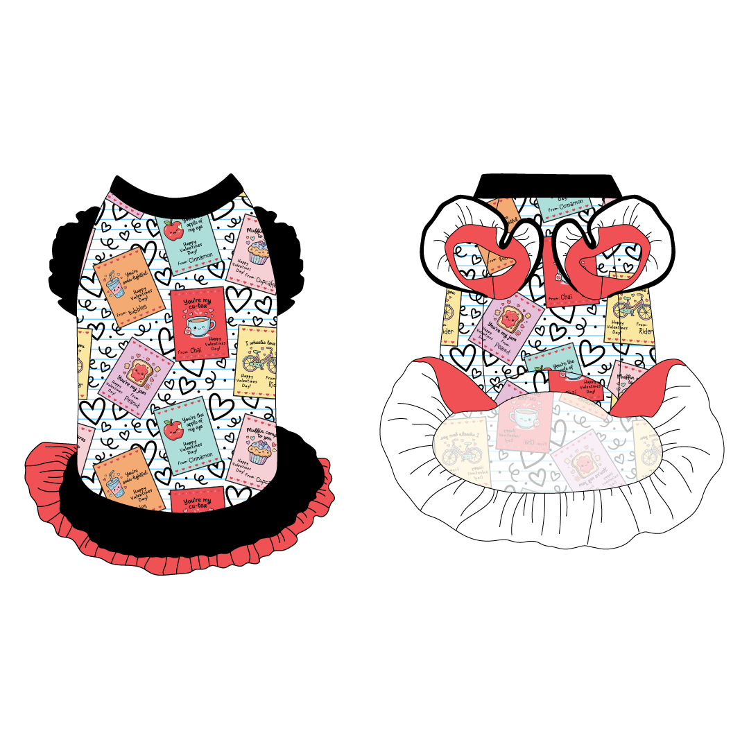 Be Mine - La Petite Shimmy Dress With Double Skirt