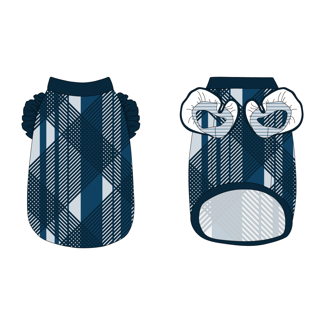 The Graphic Edit - Blue Note - La Petite Shimmy Tank