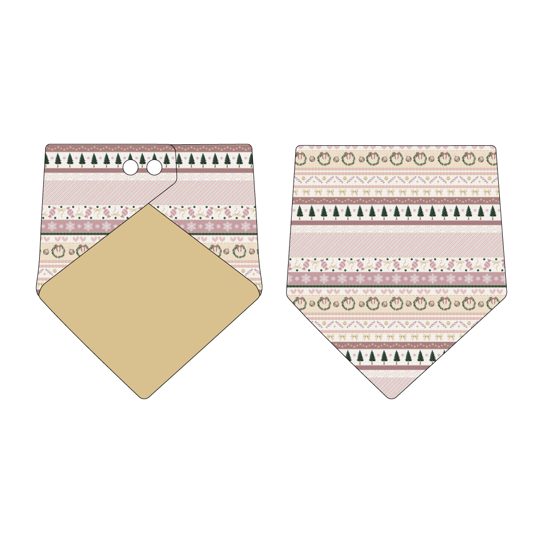 Stitched In Snow - Blush Noel - The Bandana