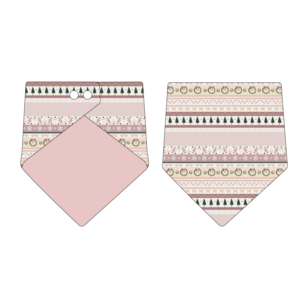 Stitched In Snow - Blush Noel - The Bandana