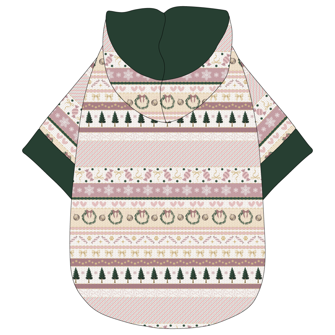 Stitched In Snow - Blush Noel - The Hoodie