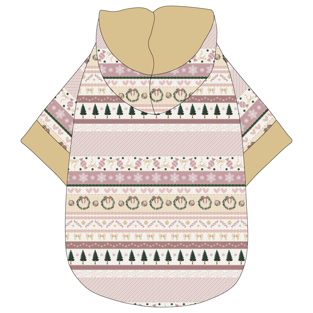 Stitched In Snow - Blush Noel - The Hoodie