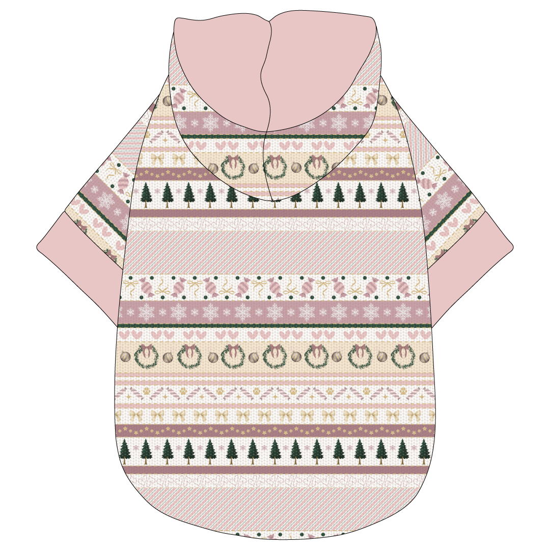 Stitched In Snow - Blush Noel - The Hoodie