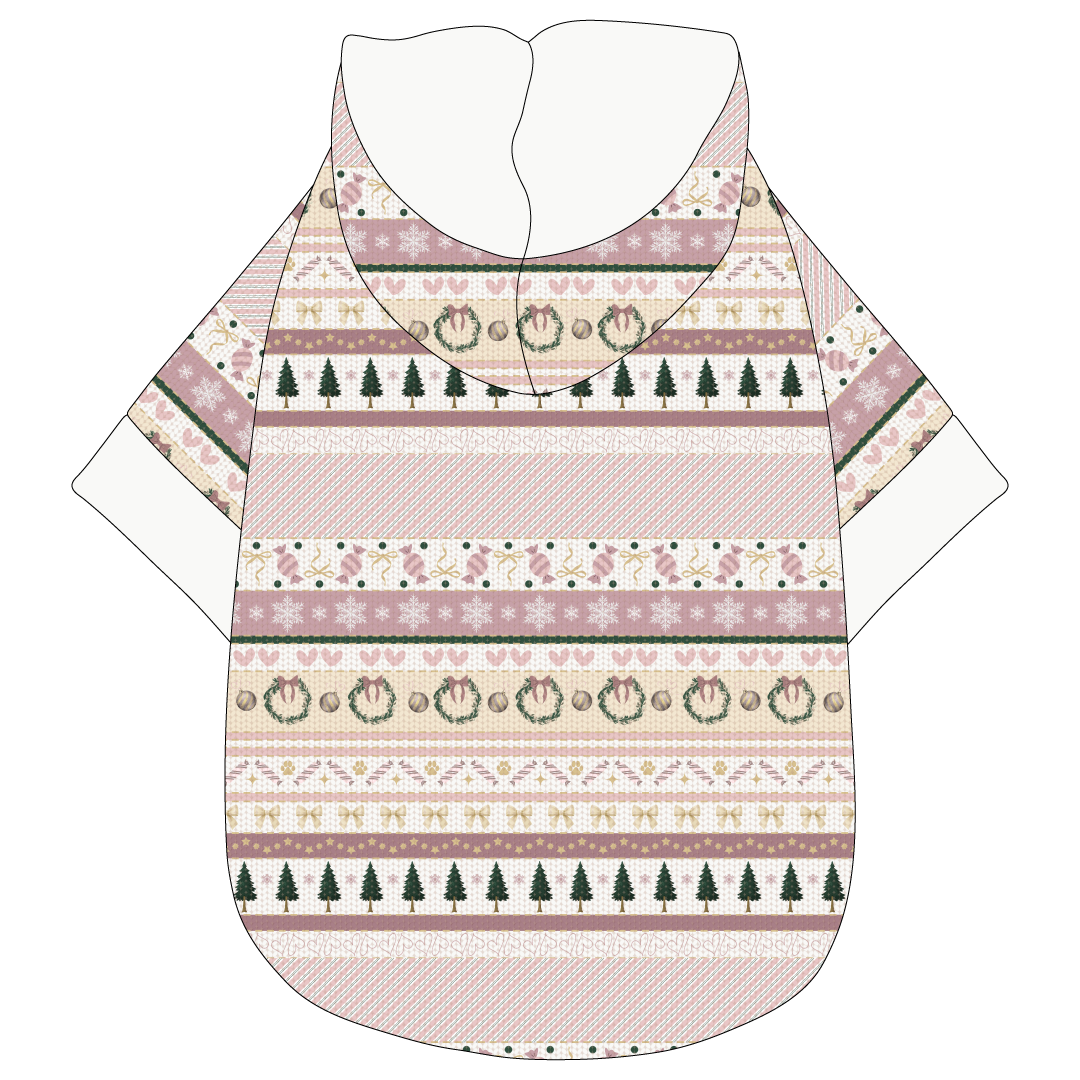 Stitched In Snow - Blush Noel - The Hoodie