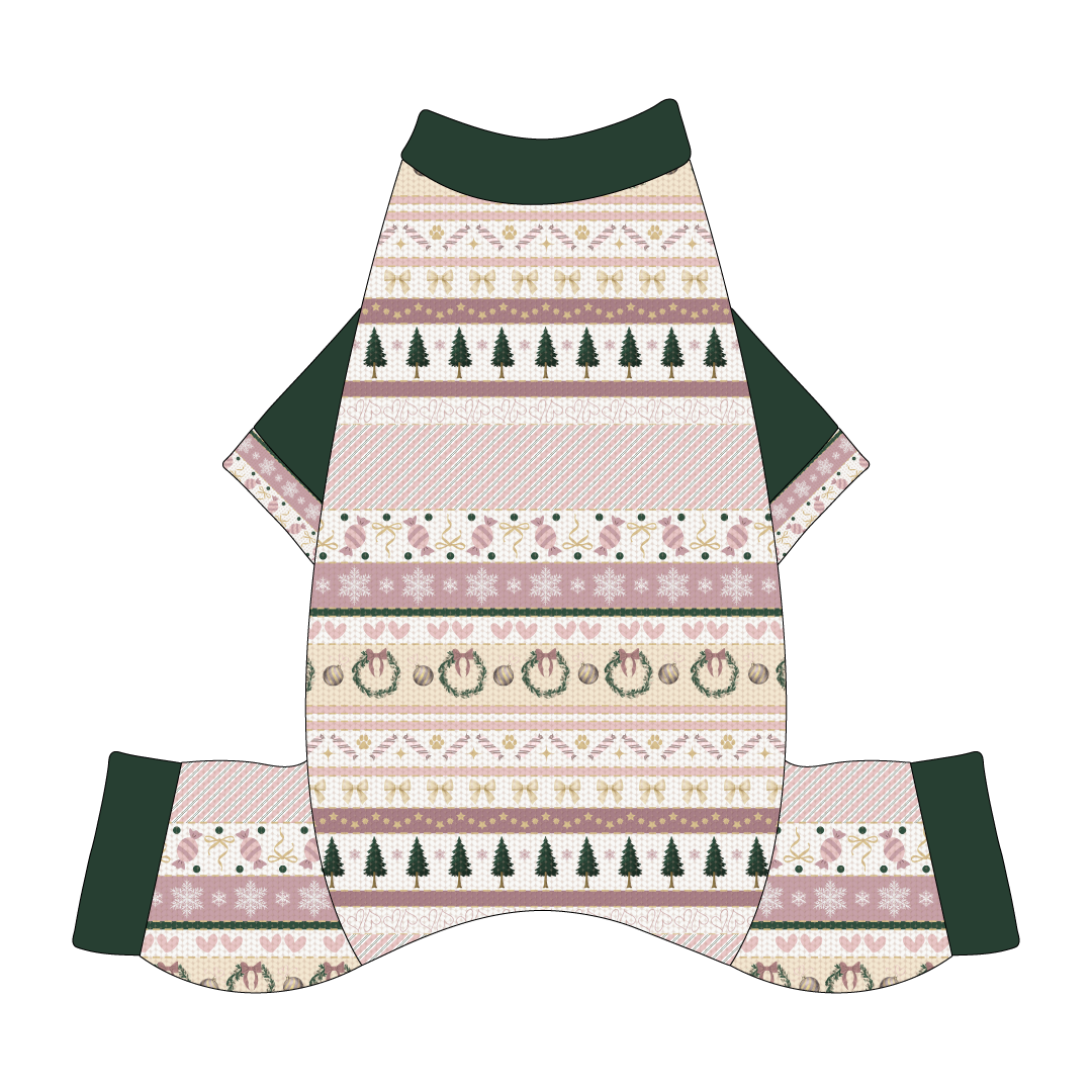 Stitched In Snow - Blush Noel - Mon Ami Jammies