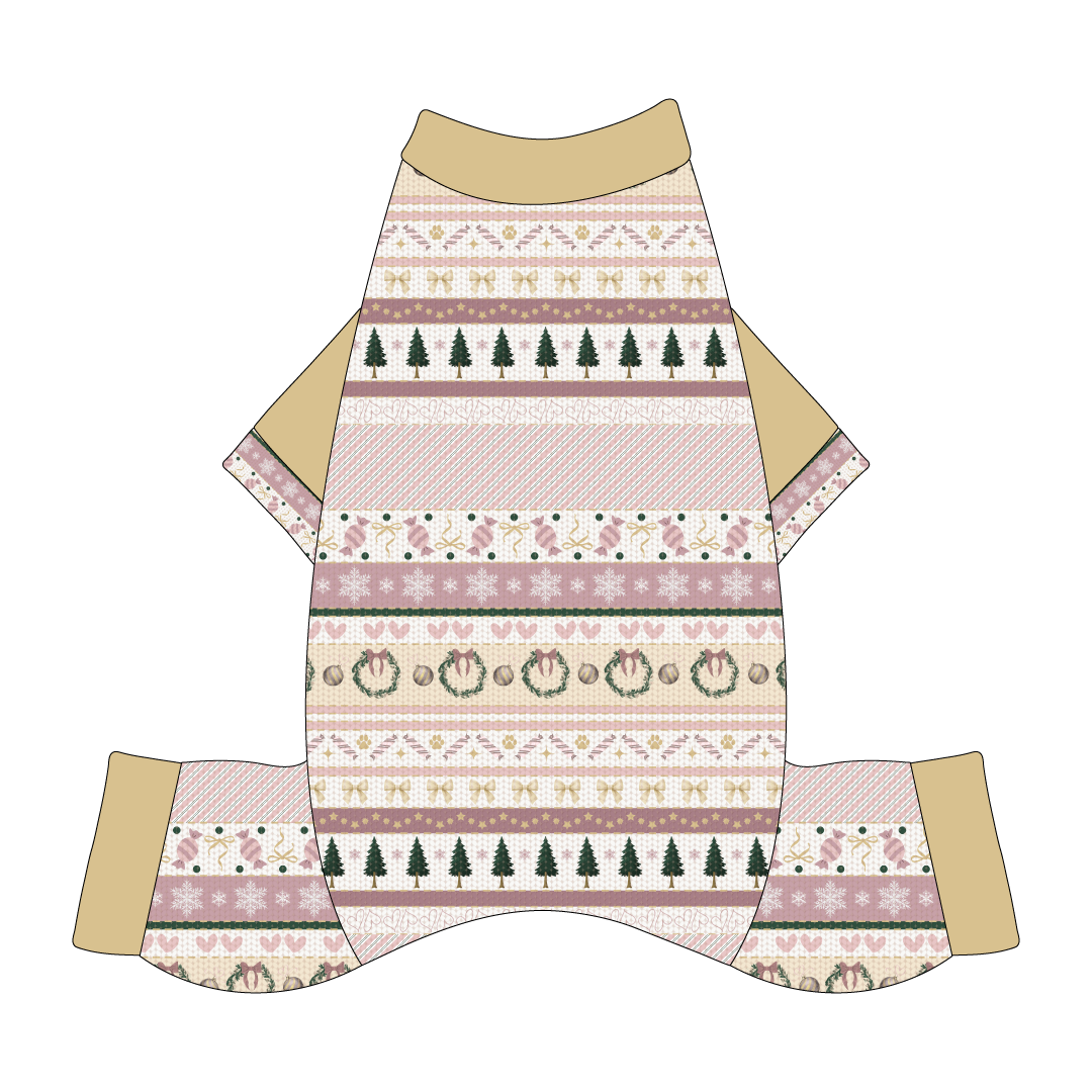 Stitched In Snow - Blush Noel - Mon Ami Jammies