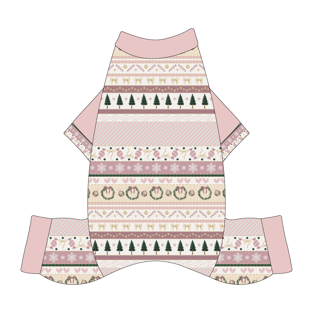 Stitched In Snow - Blush Noel - Mon Ami Jammies