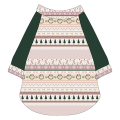 Stitched In Snow - Blush Noel - The Raglan Jersey