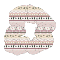 Stitched In Snow - Blush Noel - The Scrunchie