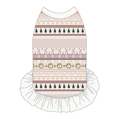 Stitched In Snow - Blush Noel - The Tank With Skirt