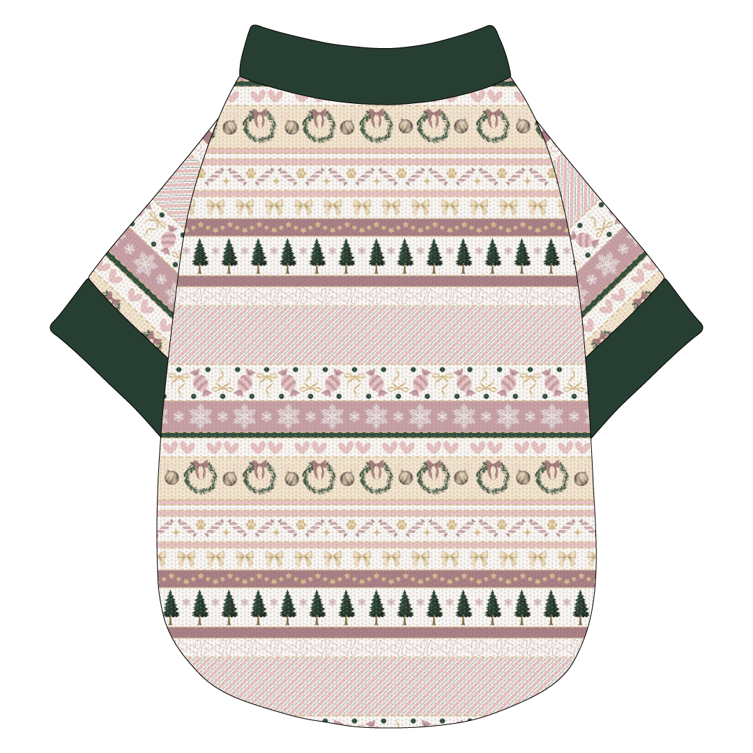 Stitched In Snow - Blush Noel - The Basic Tee