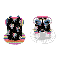 Bright Fright - La Petite Shimmy Dress