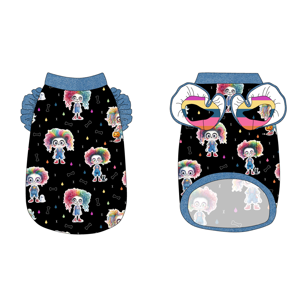 Bright Fright - La Petite Shimmy Tank