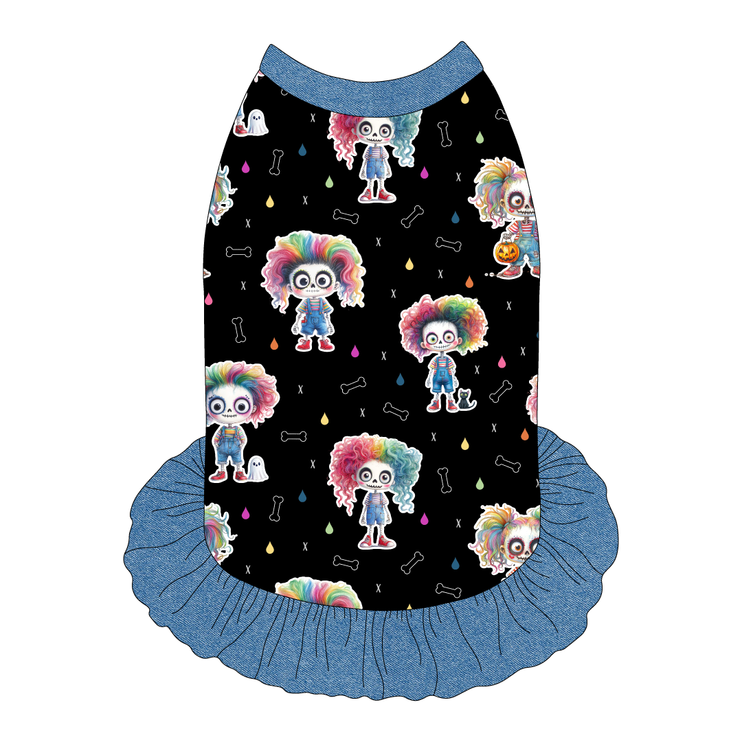 Bright Fright - The Tank With Skirt