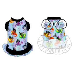 Bubble Buddies - La Petite Shimmy Dress With Double Skirt