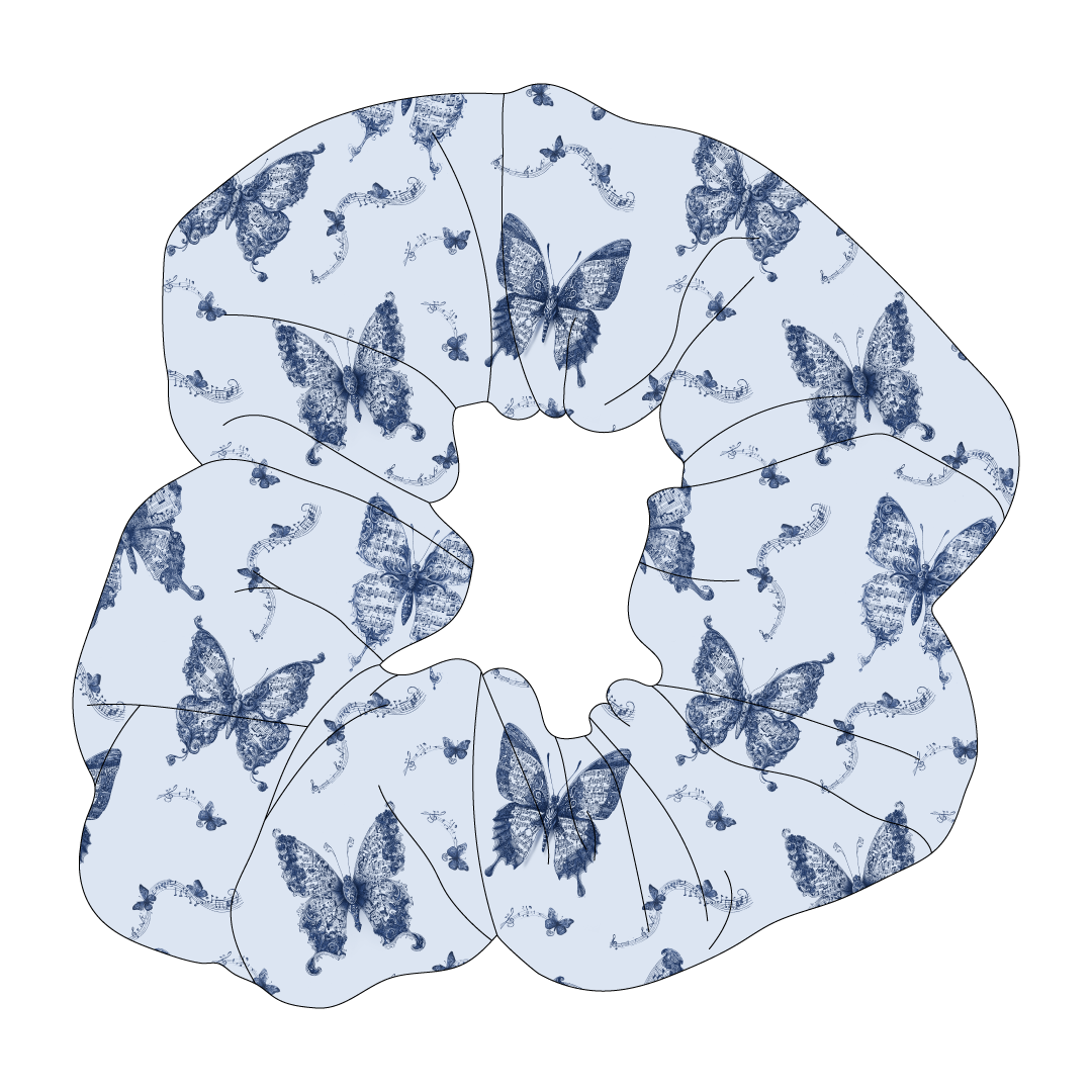 Butterfly Sonata - The Scrunchie