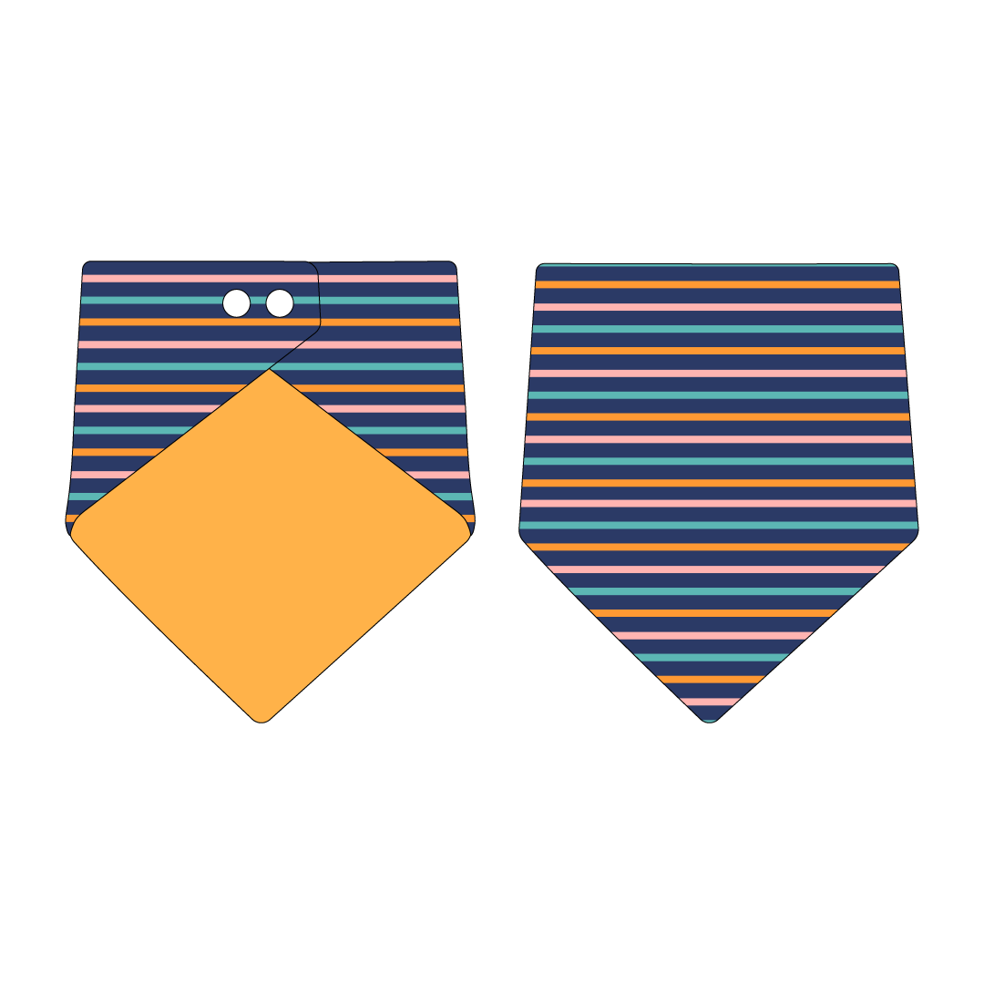 Scoops Of Sunshine - Cabana Stripe - The Bandana