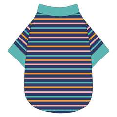 Scoops Of Sunshine - Cabana Stripe - The Basic Tee