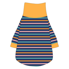 Scoops Of Sunshine - Cabana Stripe - The Turtleneck Tee