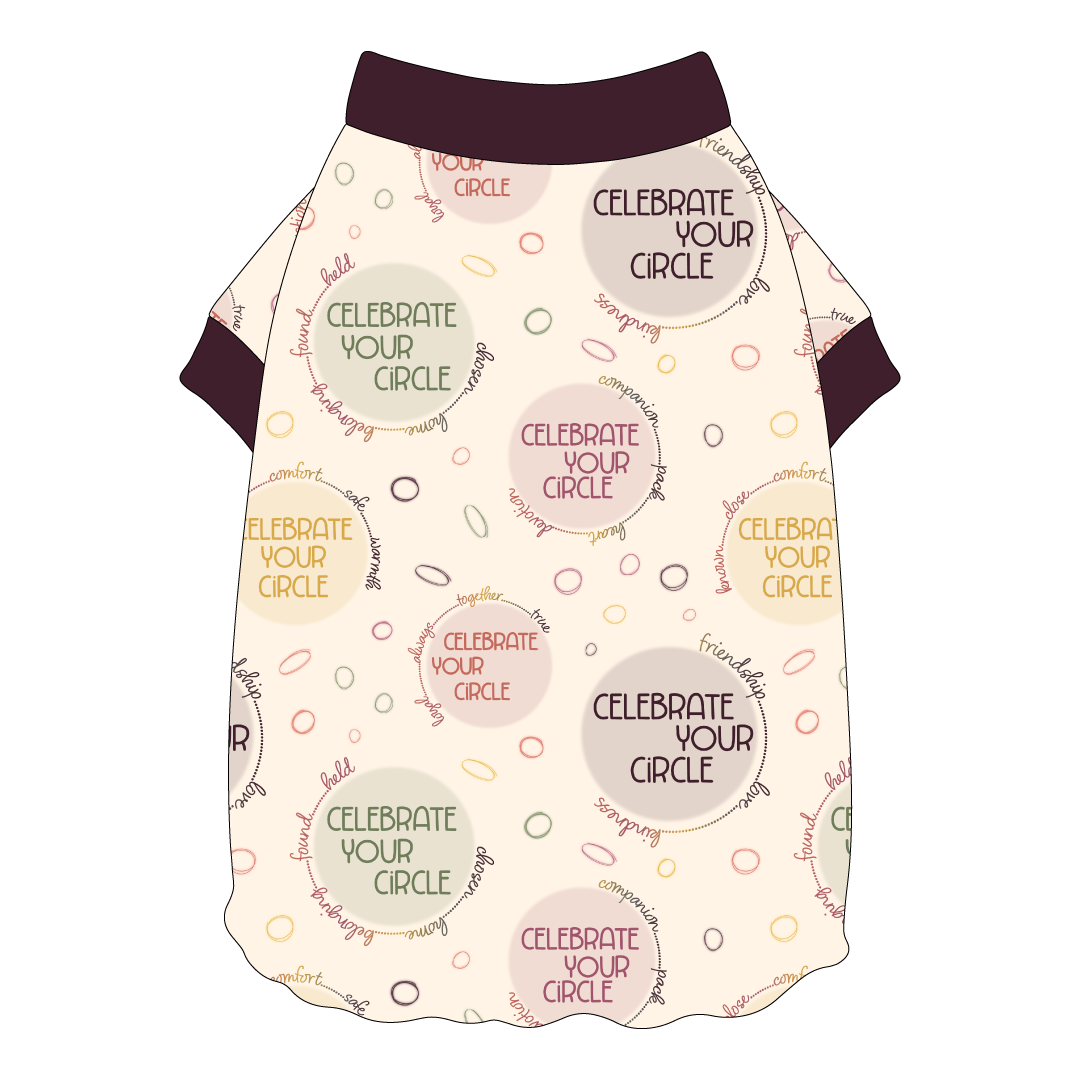 Celebrate Your Circle - Flutter Waist Tee