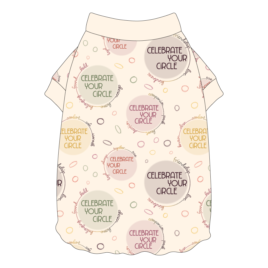 Celebrate Your Circle - Flutter Waist Tee