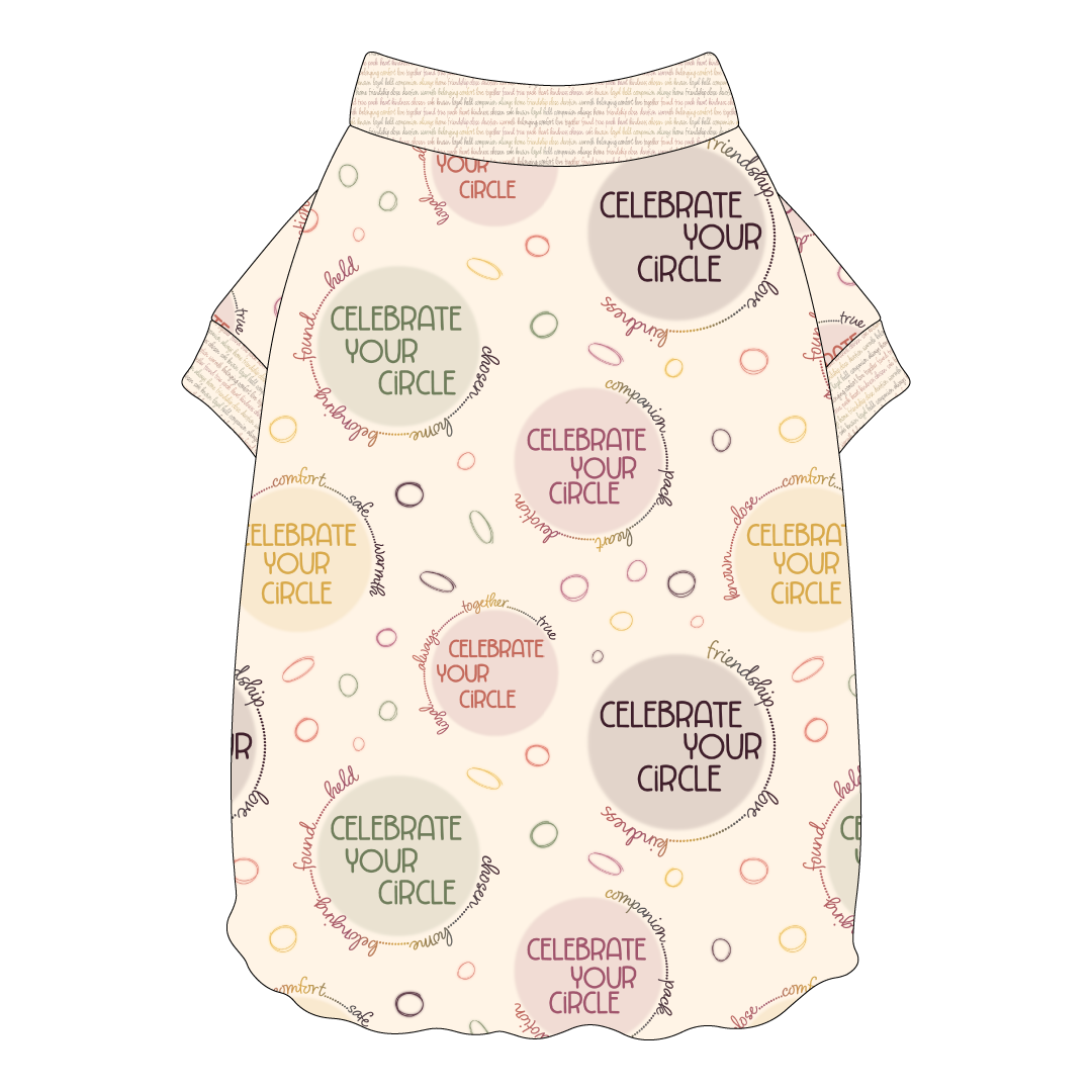 Celebrate Your Circle - Flutter Waist Tee