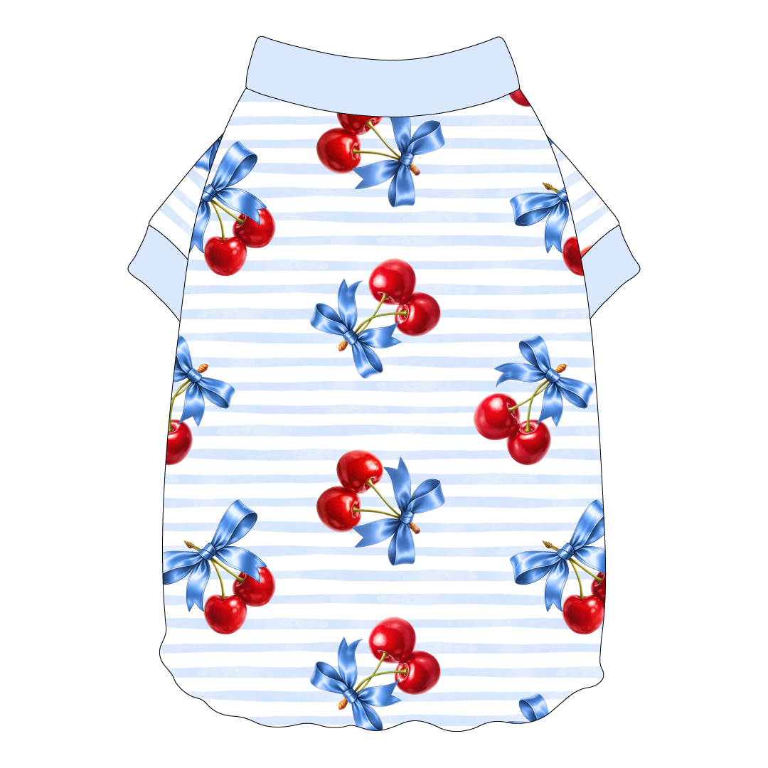 Cherry On Top - Flutter Waist Tee