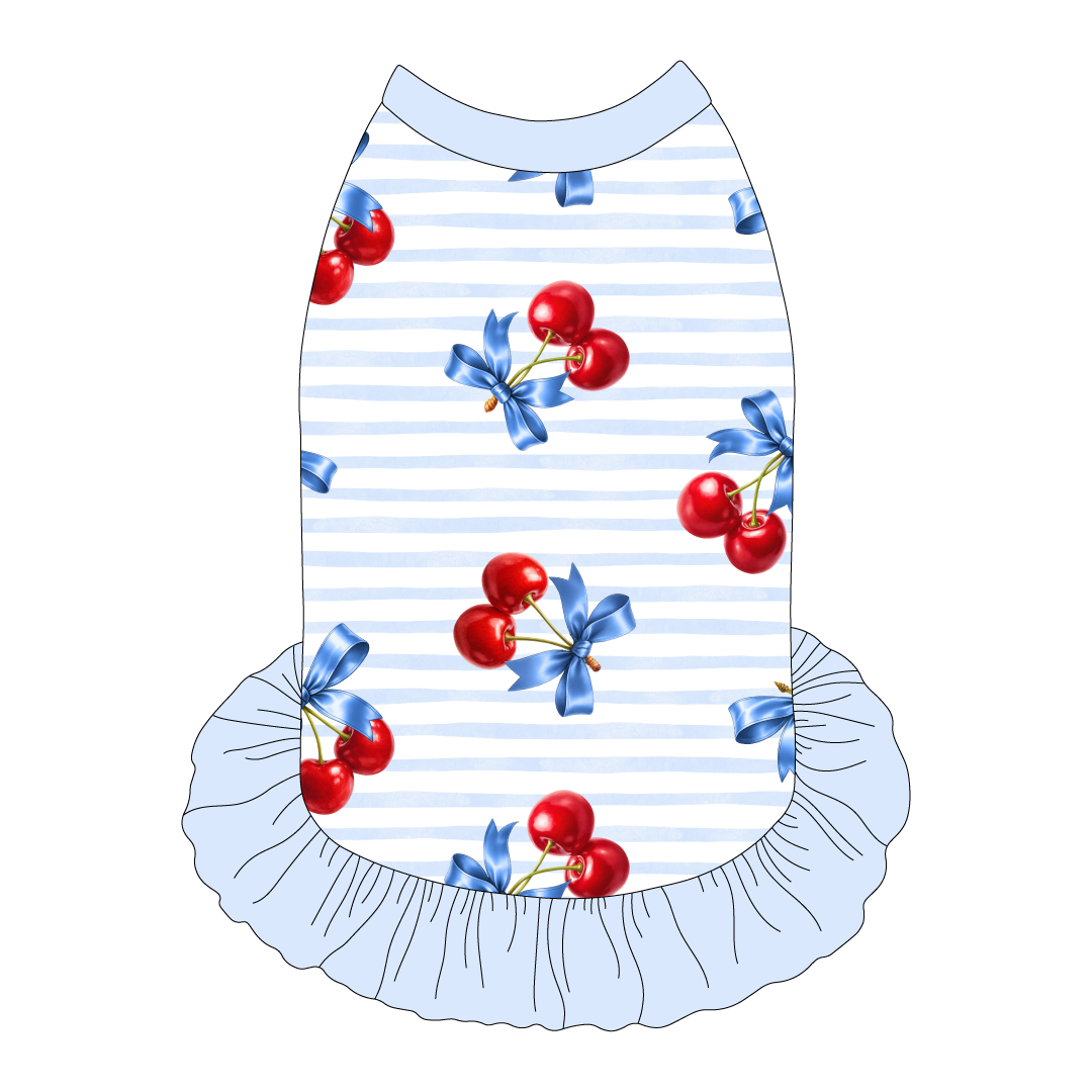 Cherry On Top - The Tank With Skirt