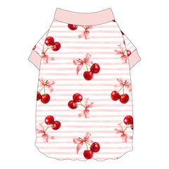 Cherry On Top - Flutter Waist Tee