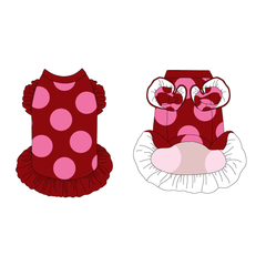 The Graphic Edit - Cherry Pop - La Petite Shimmy Dress