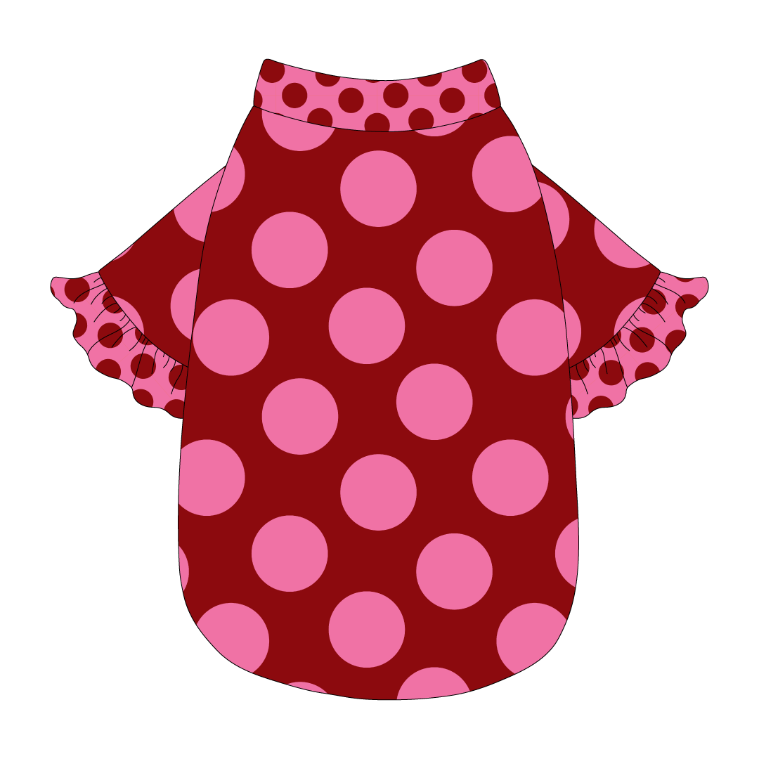 The Graphic Edit - Cherry Pop - The Shimmy Edge Tee
