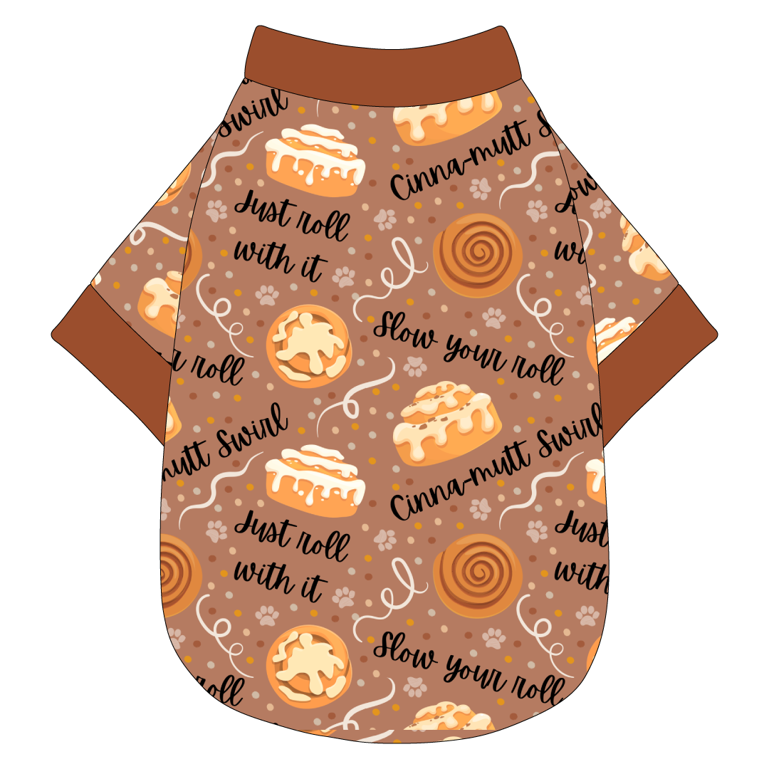 Cinna-Mutt Swirl - The Basic Tee