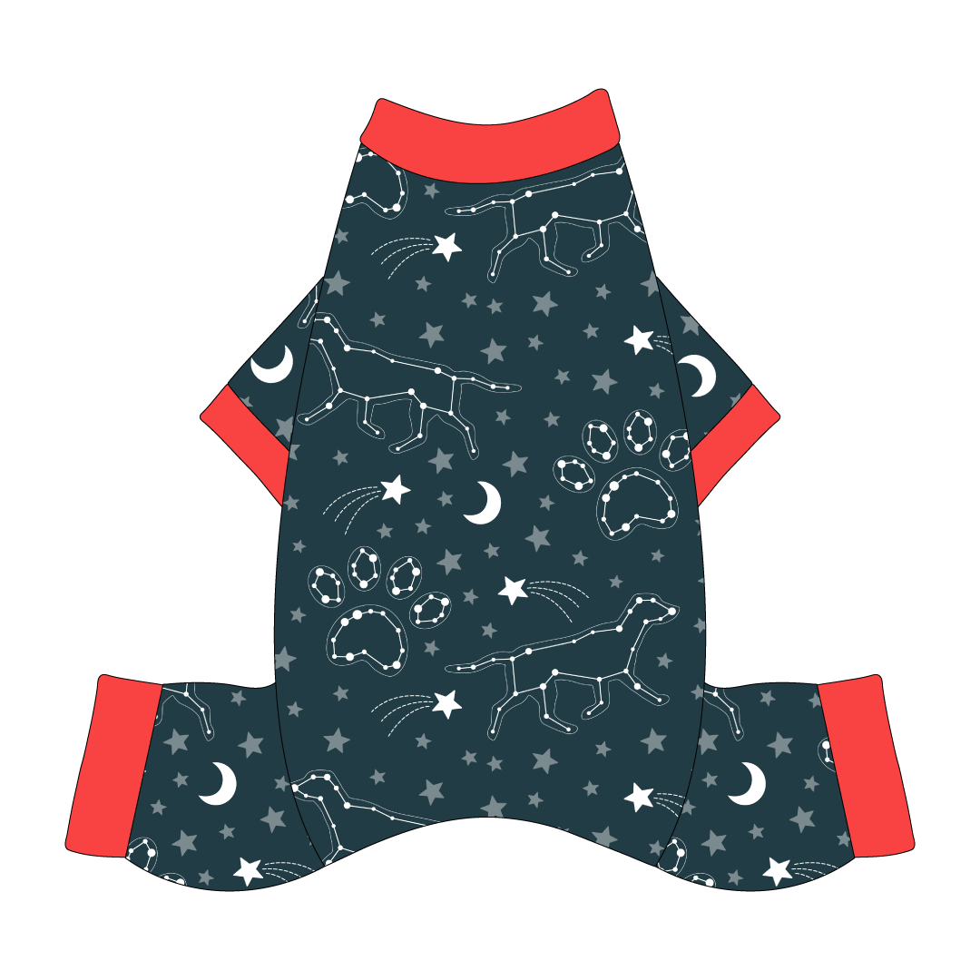 Let's Go Camping - Dog Constellations - Mon Ami Jammies