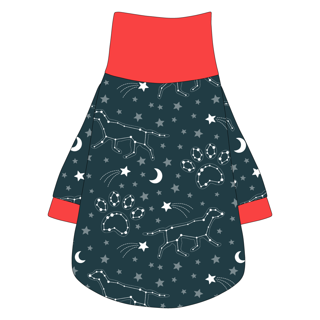 Let's Go Camping - Dog Constellations - The Turtleneck Tee