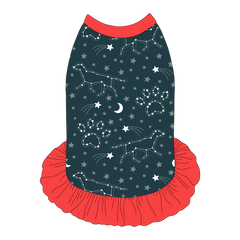 Let's Go Camping - Dog Constellations - The Tank With Skirt