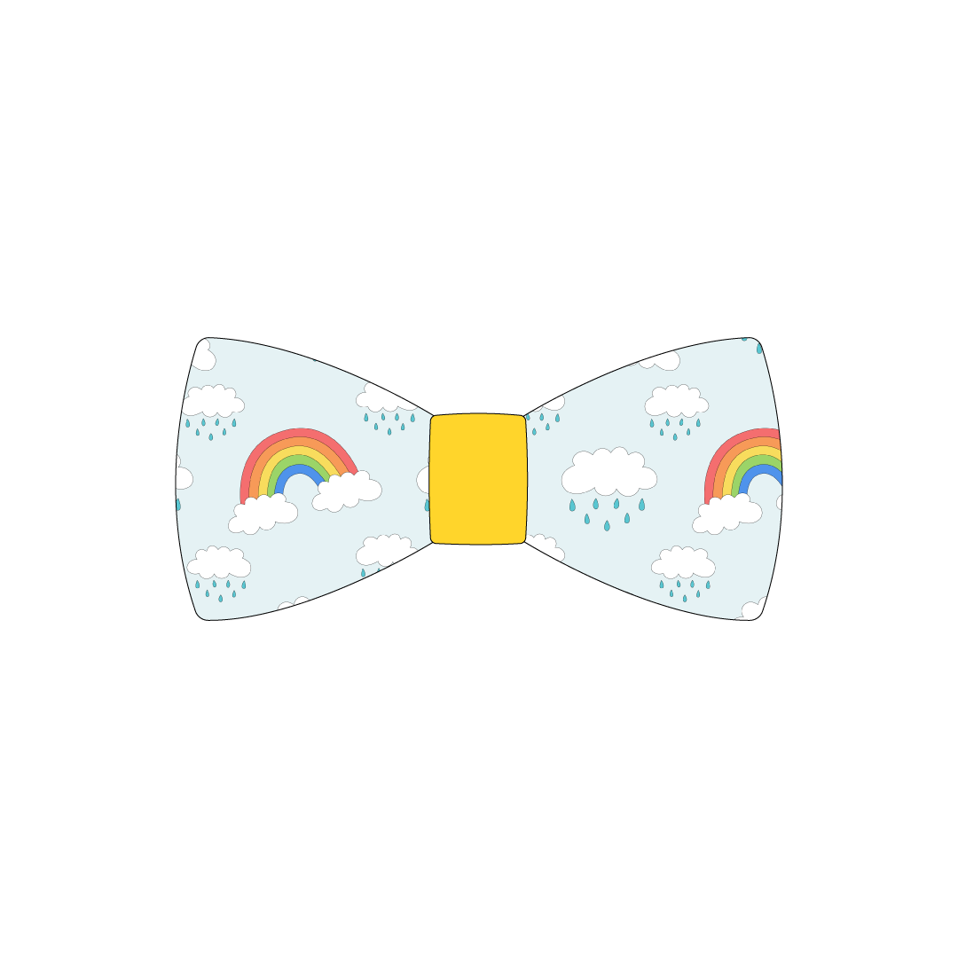 Rain Rain Go Away - Rainbows And Rain Clouds - The Bowtie