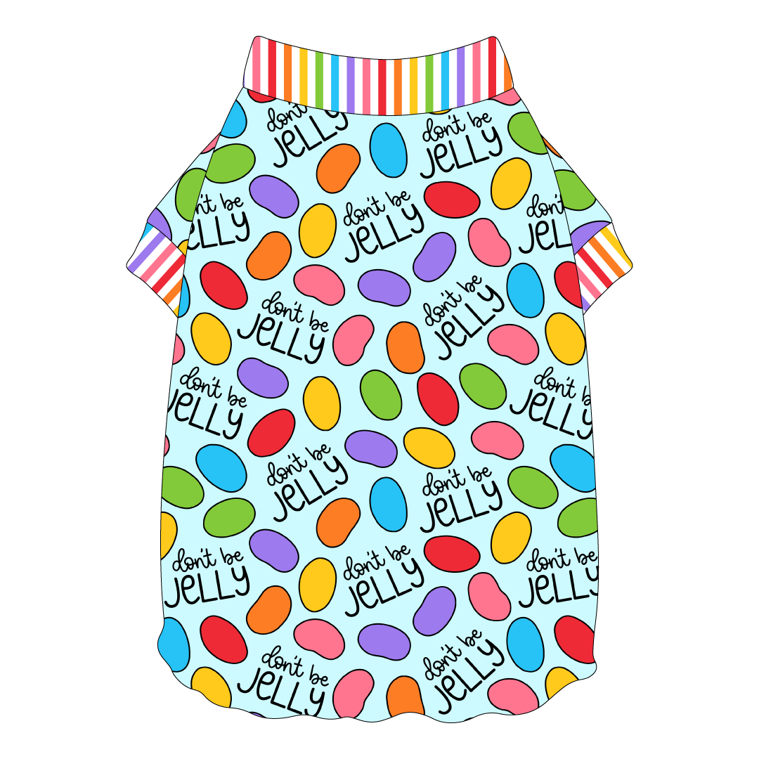 Hippity Hoppity - Don't Be Jelly - Flutter Waist Tee