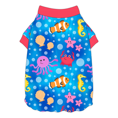 Sun's Out Tongues Out - Under The Sea - Flutter Waist Tee