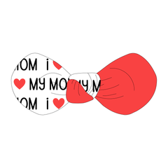 I Love My Pawrents - I Love My Dad / I Love My Mom - The Knot Bow