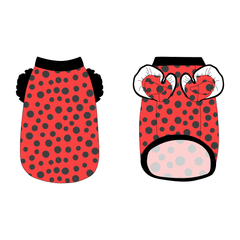 I'm Wildflower About You - Ladybug Spots - La Petite Shimmy Tank