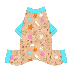 Sun's Out Tongues Out - Keep Calm & Sand On - Mon Ami Jammies