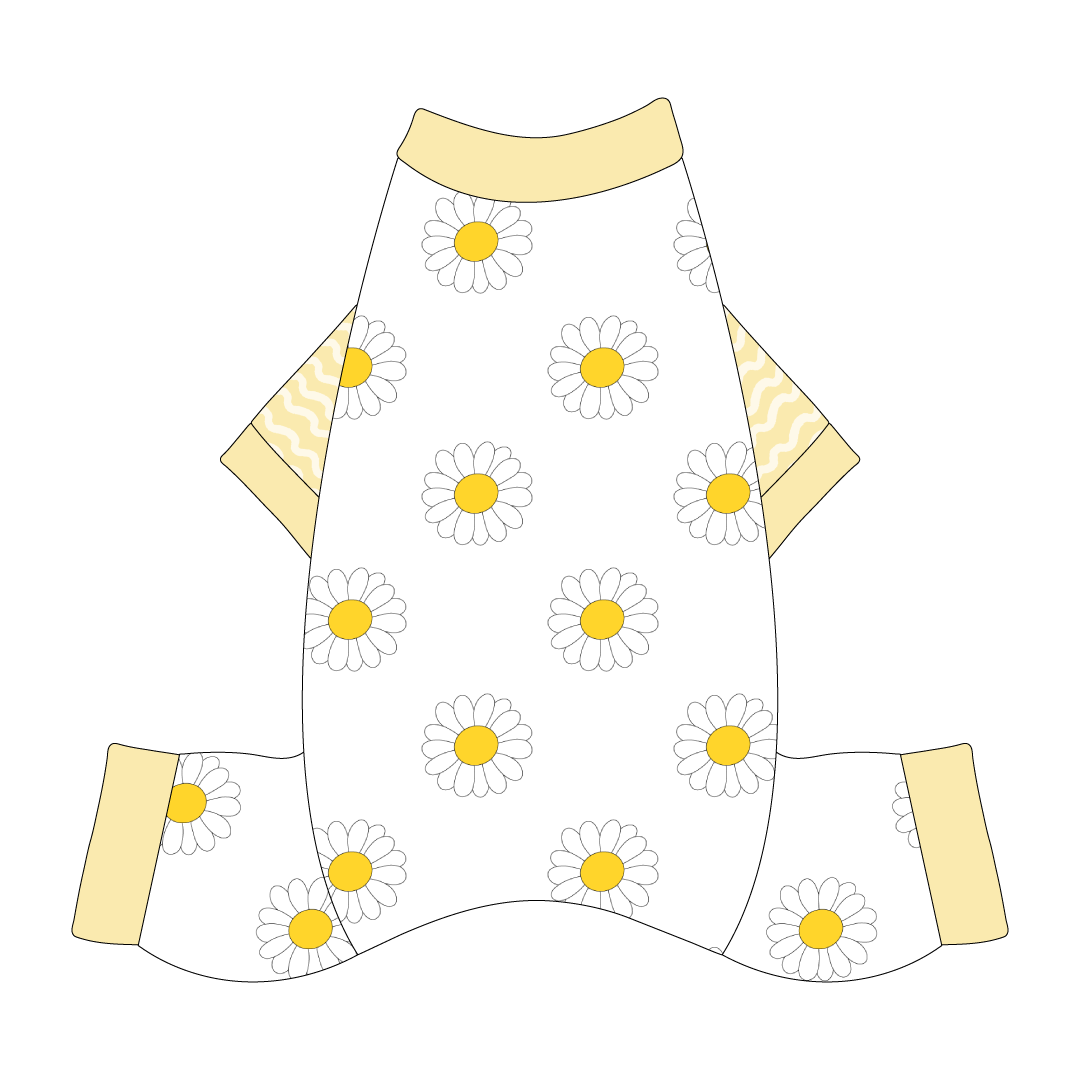 I'm Wildflower About You - Daisies - Mon Ami Jammies