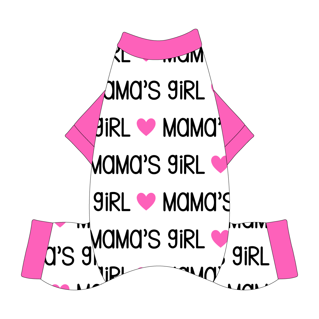 I Love My Pawrents - Dada's Girl / Mama's Girl - Mon Ami Jammies