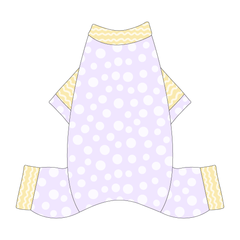 I'm Wildflower About You - Purple Polka Dots - Mon Ami Jammies