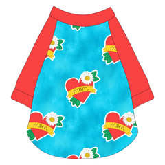 I Love My Pawrents - I Love My Dad Tattoo / I Love My Mom Tattoo - The Raglan Jersey