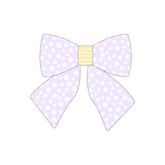 I'm Wildflower About You - Purple Polka Dots - The Sailor Bow