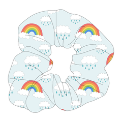 Rain Rain Go Away - Rainbows And Rain Clouds - The Scrunchie