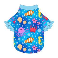 Sun's Out Tongues Out - Under The Sea - The Shimmy Edge Tee
